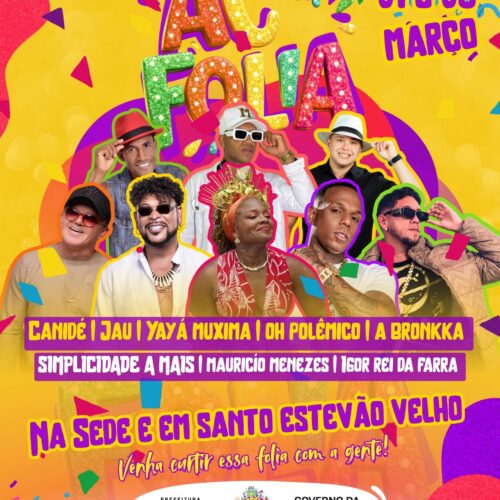 Município de Antônio Cardoso realiza a primeira edição de Carnaval de sua história.