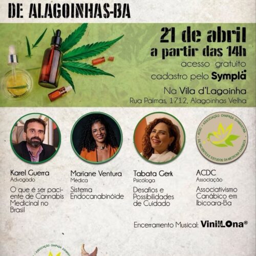 Simpósio sobre Cannabis Medicinal acontece no interior da Bahia