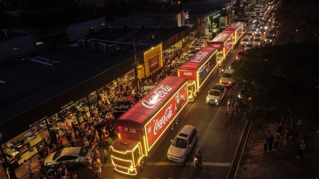 Caravana de Natal Coca-Cola chega a Feira de Santana no dia 26; conheça o roteiro