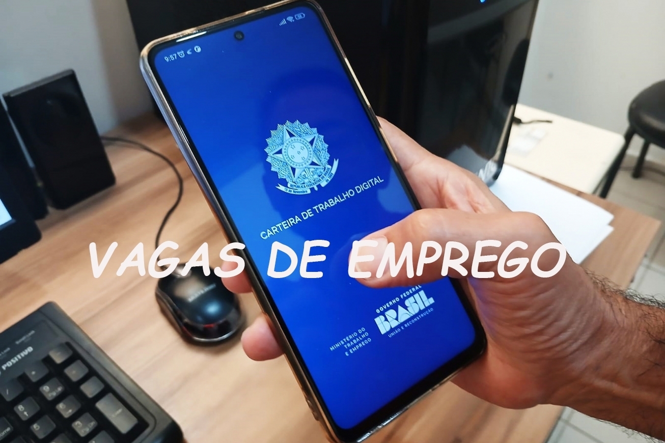 161 vagas nesta 6ª feira em Feira de Santana