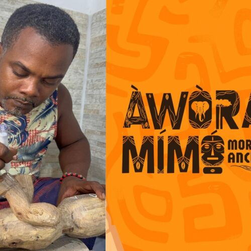 Exposição ÀWÒRÁN MIMÒ convida público a uma imersão na ancestralidade por meio da escultura em madeira