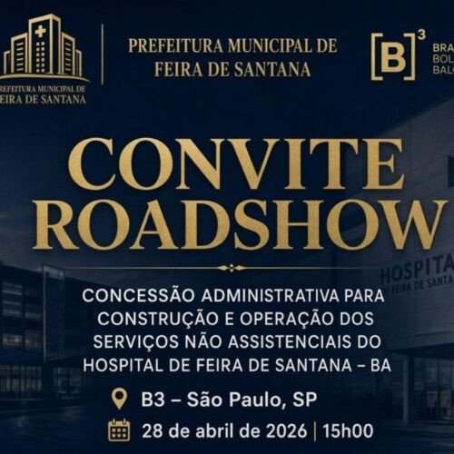 Prefeito José Ronaldo apresenta projeto do Hospital Municipal em roadshow na B3 nesta terça-feira (28)