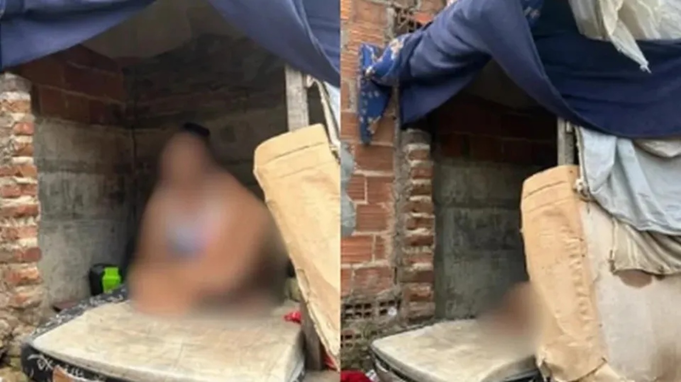 Adolescente é achada morando em casinha do cachorro; namorado é preso