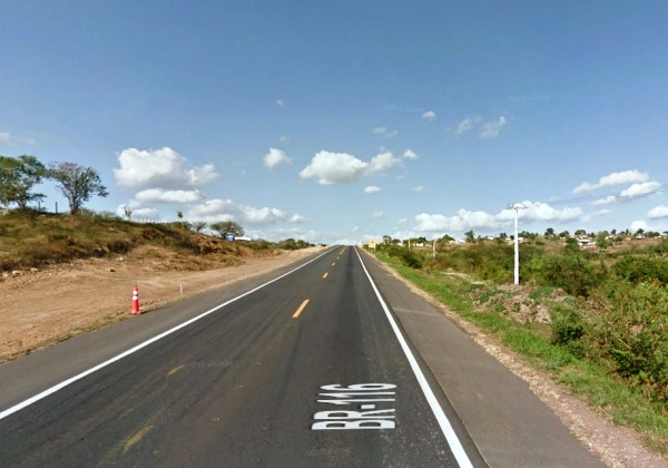 Motociclista morre após atropelar animal na BR-116