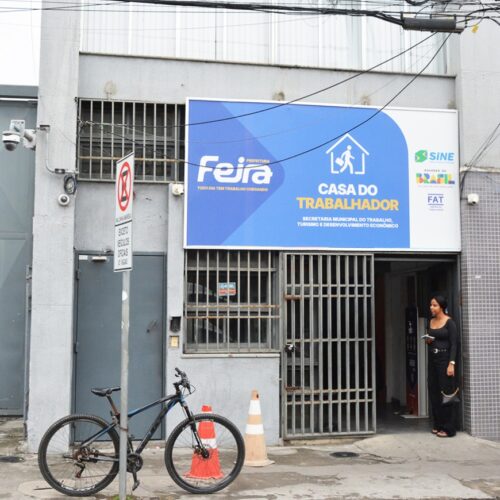 Casa do Trabalhador disponibiliza 138 vagas nesta sexta-feira